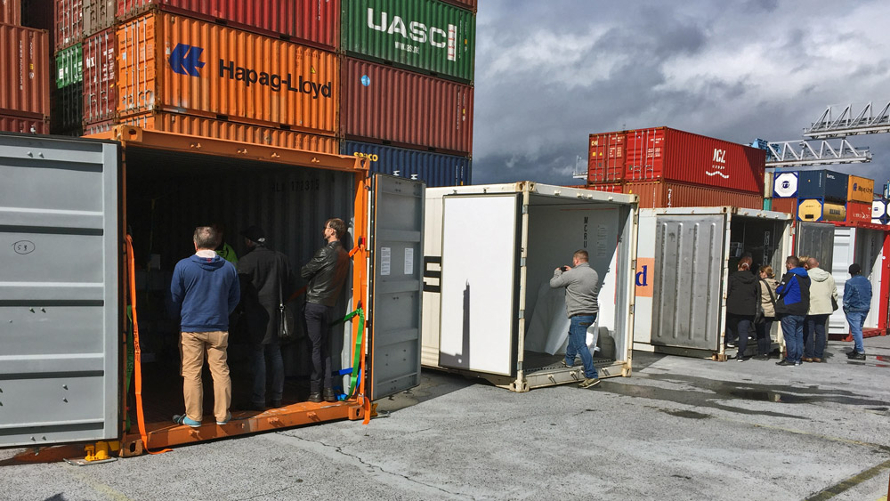 Container richtig packen Ladungssicherung im Container HLash