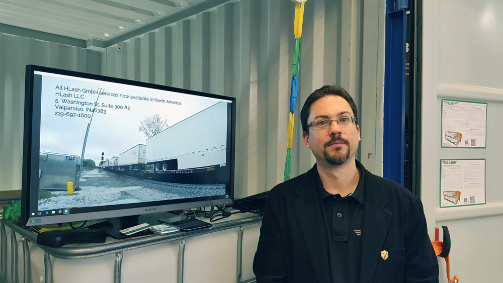 CeMAT 2018 Andreas Rainer HLash Ladungssicherung im Container