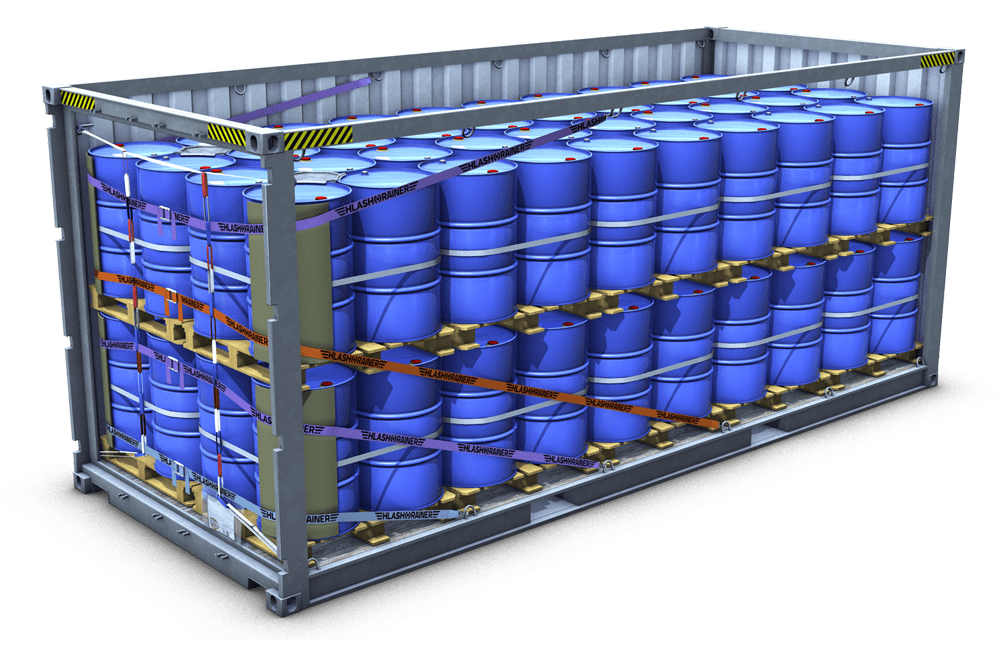 Containerrueckhaltesystem Crs Vario Usa Steeldrum